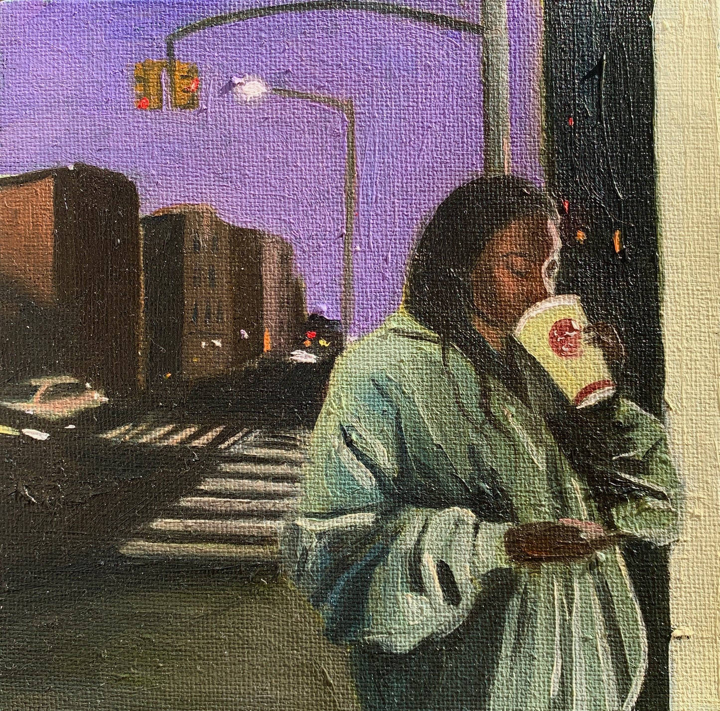 Midnight Pause - Orijinal Yağlı Boya