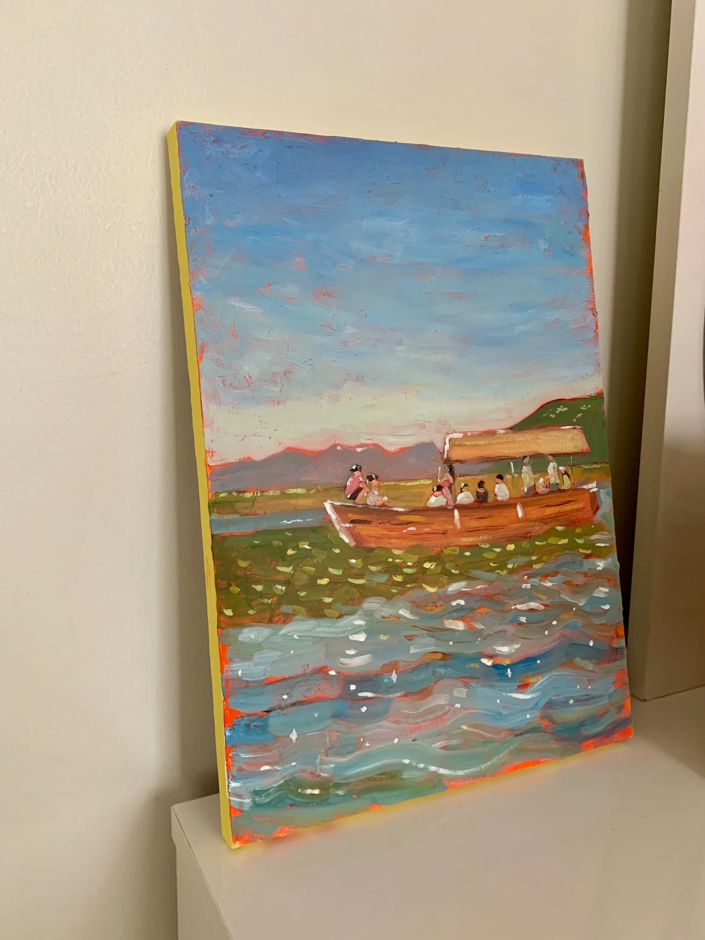 On Vacation - Orijinal Yağlı Boya