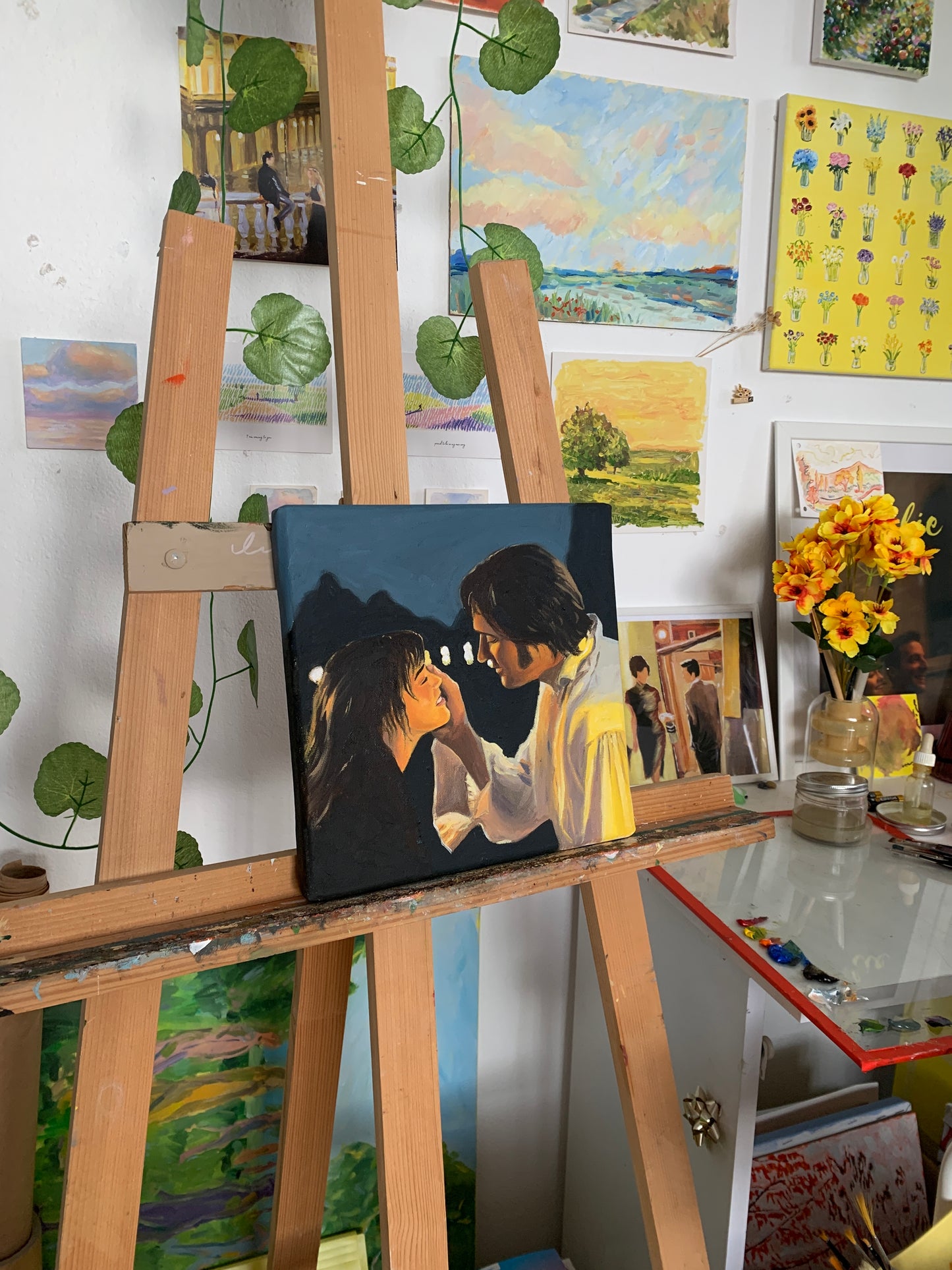 Pride and Prejudice – Original Oil Painting