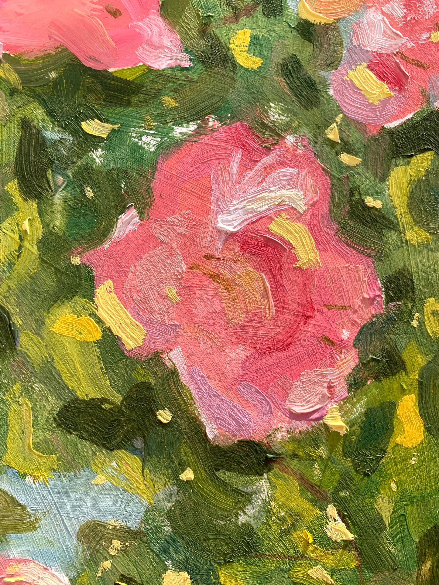 Whispering Blooms - Orijinal Yağlı Boya (Çerçeveli)